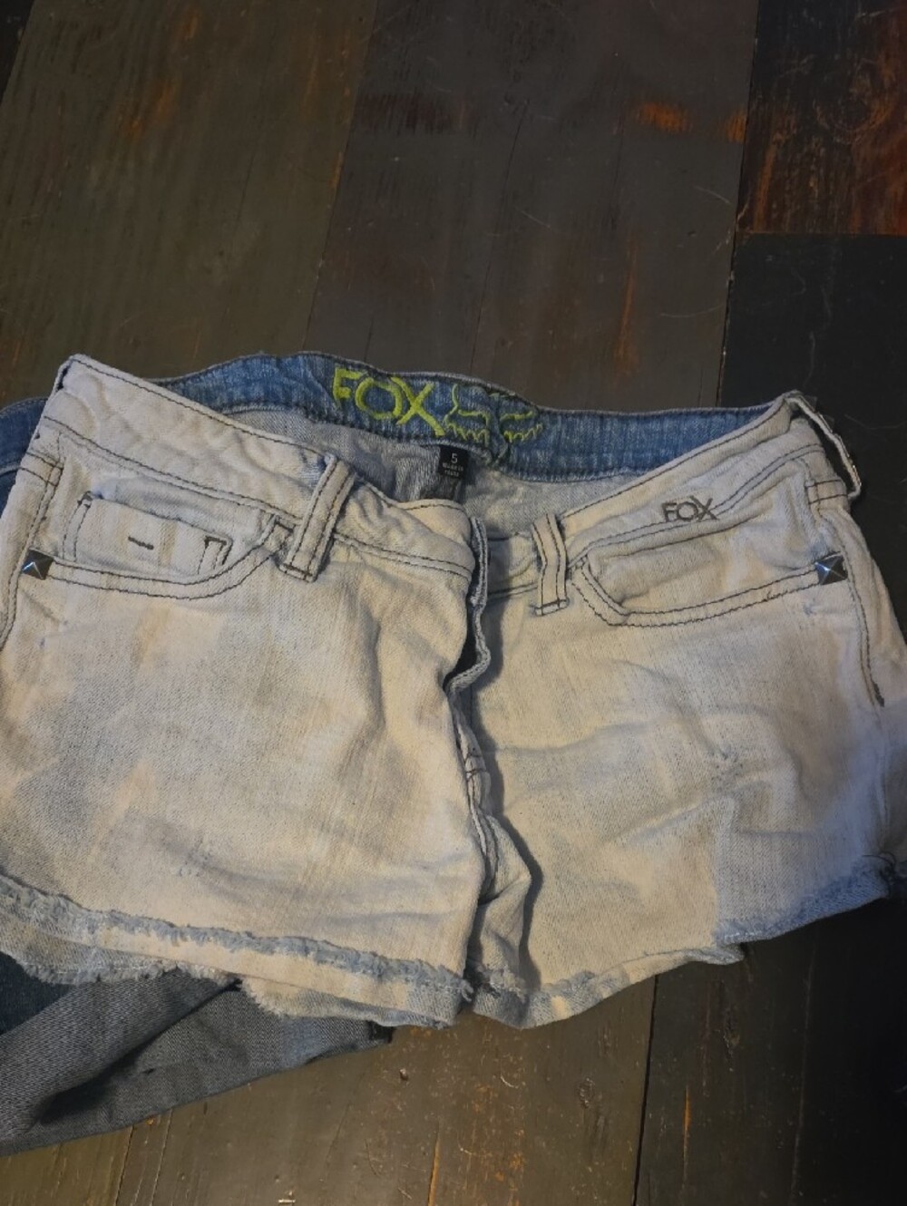 Hollister And Fox Racing Assorted Denim Shorts - Light to Dark Blue - Picture 2 of 6